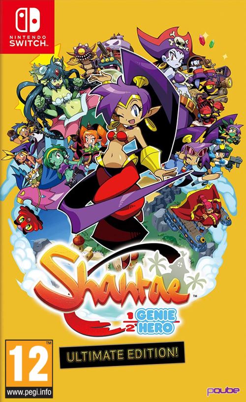 Pochette avant du jeu Shantae Half Genie Hero Ultimate Edition Nintendo Switch
