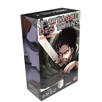 L'Attaque des Titans Coffret T09 à T12