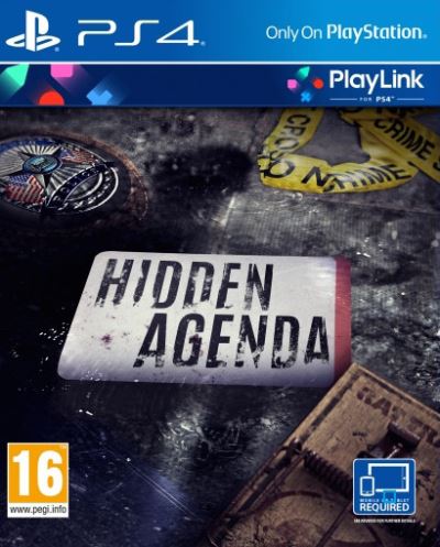 Pochette avant du jeu Hidden Agenda PS4 - Gamme PlayLink