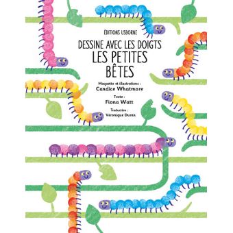 Les petites bêtes - Dessine avec les doigts