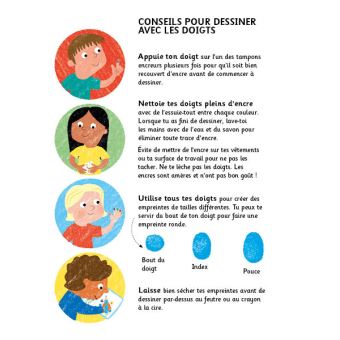 Les petites bêtes - Dessine avec les doigts
