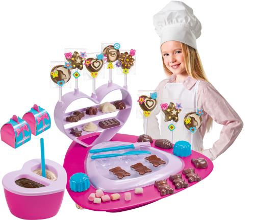 LANSAY Mini délices Jeu de cuisine Mon super atelier Chocolat 5 en 1 - Fille  - a partir de 6 ans