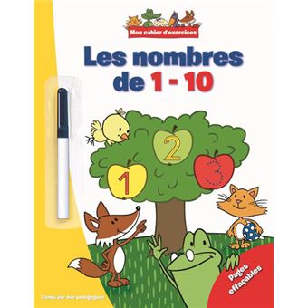 Les nombres de 1 à 10