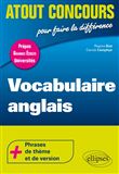 Vocabulaire anglais