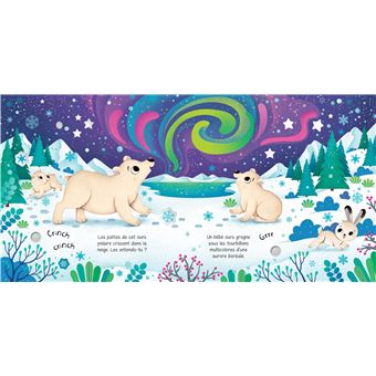 Les animaux de la banquise - Mon livre sonore à toucher