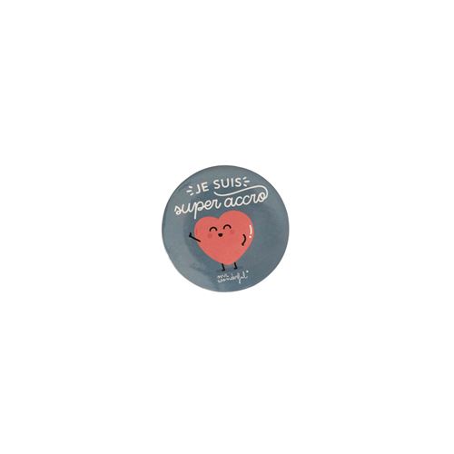 Carte et badge Saint Valentin Mr. Wonderful