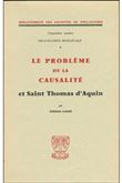 Le probleme de la causalité et saint Thomas d'Aquin