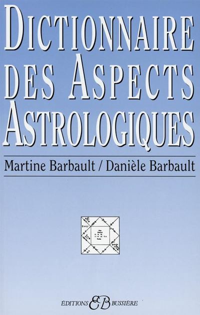 Dictionnaire des aspects astrologiques