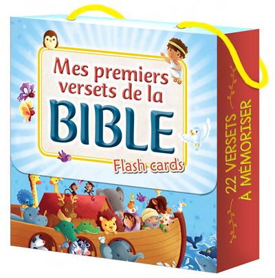 Mes premiers versets de la bible flash cards