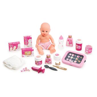 Accessoire poupée Smoby Set de nurserie Cocoon Baby Nurse avec Accessoires