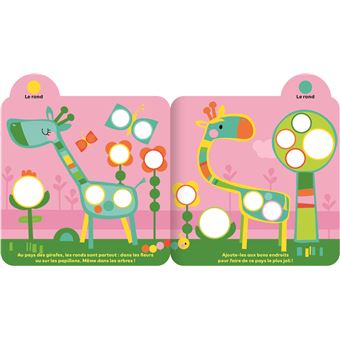 Tout-petit Les formes, Les animaux