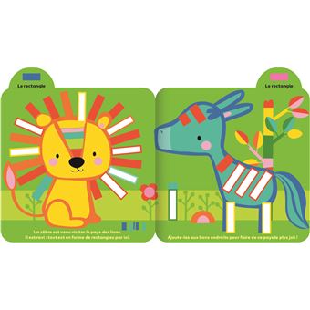 Tout-petit Les formes, Les animaux