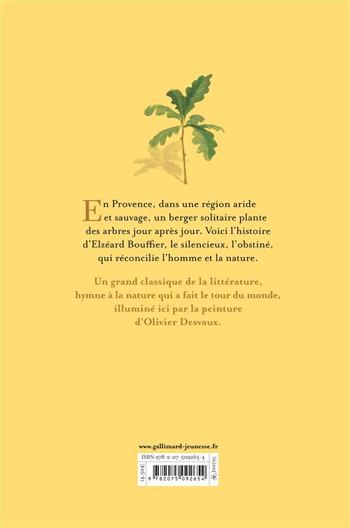L'homme qui plantait des arbres: Textbuch - Giono, Jean