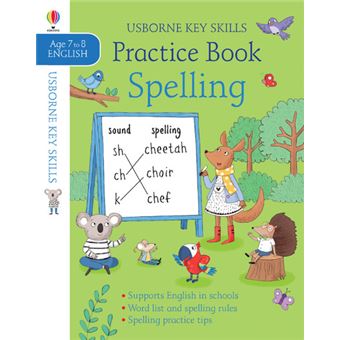 Spelling Practice Book - Age 7 to 8 English