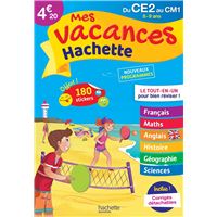 Cahiers De Vacances Vers Le Cm1 Primaire Livre Bd Soldes Fnac