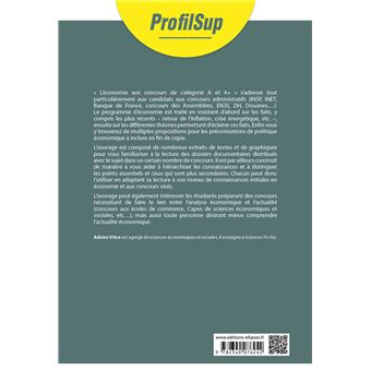 L'économie aux concours administratifs de catégorie A et A+