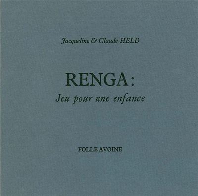 Renga : jeu pour une enfance