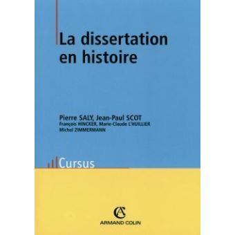 la dissertation en histoire pierre saly pdf