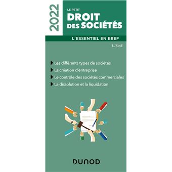 Le petit Droit des sociétés 2022