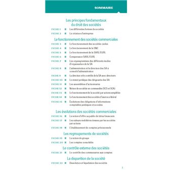 Le petit Droit des sociétés 2022