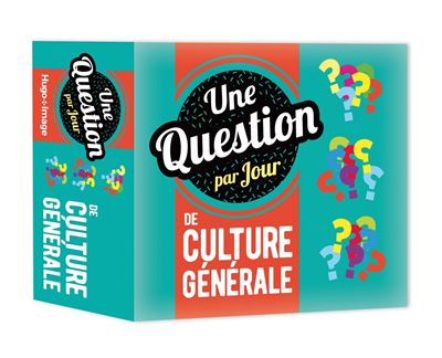 Une question par jour de Culture Générale 2020