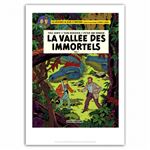 Affiche Blake et Mortimer La vallée des immortels T2 40 x 60cm