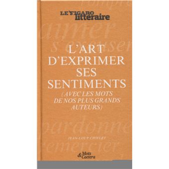 L Art D Exprimer Ses Sentiments Avec Les Mots De Nos Plus Grands Auteurs Broche Jean Loup Chiflet Achat Livre Fnac