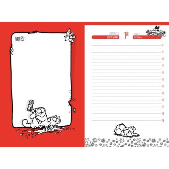 Agenda Simon's Cat 2019-2020