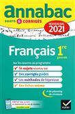 Annales du bac Annabac 2021 Français 1re générale