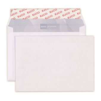 ELCO ENVELOPPE OFFICE S. FENÊTRE80G, BLANC COLLE 50 PCS