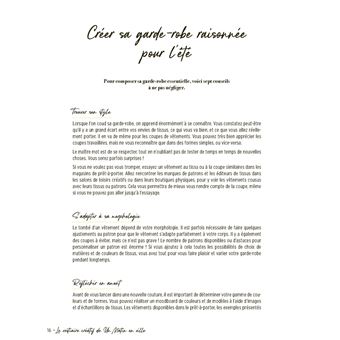 Le vestiaire créatif de Un matin en ville - Coudre les essentiels de l'été