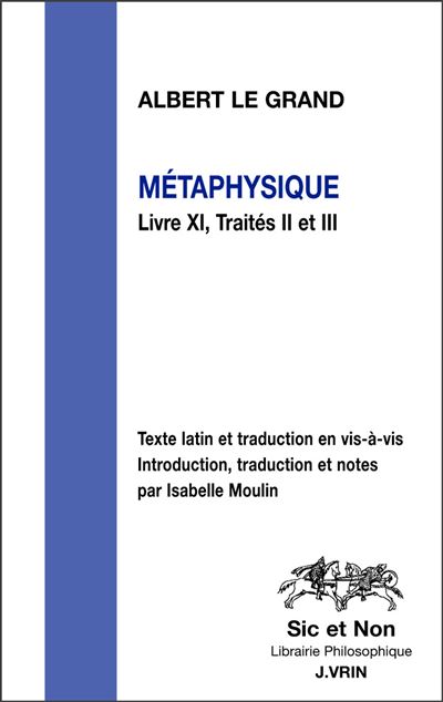 Métaphysique - Albert Le Grand - broché