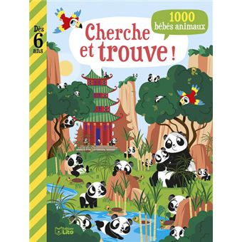 Cherche et trouve 1000 bébés animaux