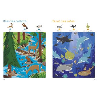 Cherche et trouve 1000 bébés animaux
