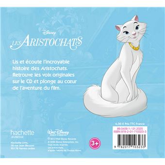 LES ARISTOCHATS - Mon histoire à écouter - L'histoire du film - Livre CD - Disney