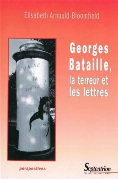 Georges Bataille, la terreur et les lettres -  PU Septentrion - broché