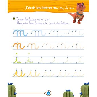 DINO RANCH - J'apprends les petites lettres - Grande Section