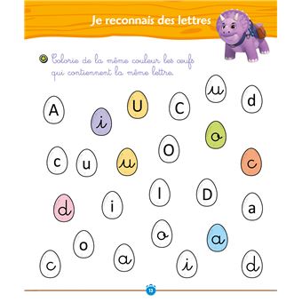DINO RANCH - J'apprends les petites lettres - Grande Section