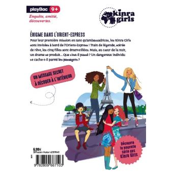 Kinra Girls  - Destination Mystère - L'énigme de l'Orient Express - Tome 2