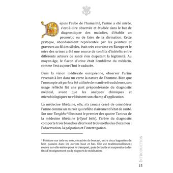 L'art tibétain de l'analyse d'urine
