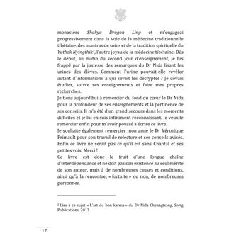 L'art tibétain de l'analyse d'urine