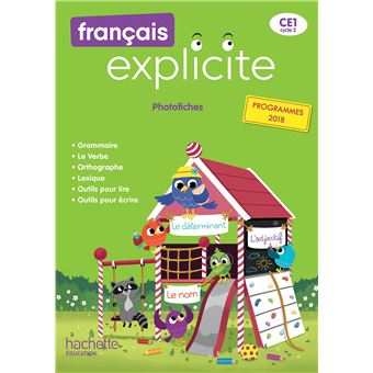 Français Explicite CE1 - Photofiches