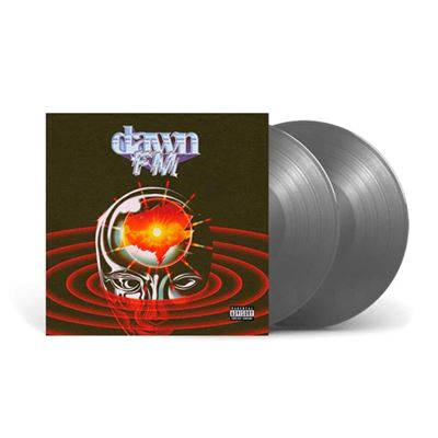 Dawn FM / Alternative Cover Vinyle Argent Translucide