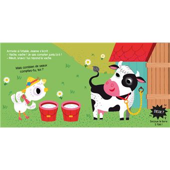 Livre à secouer - 1, 2, 3, compte avec moi !