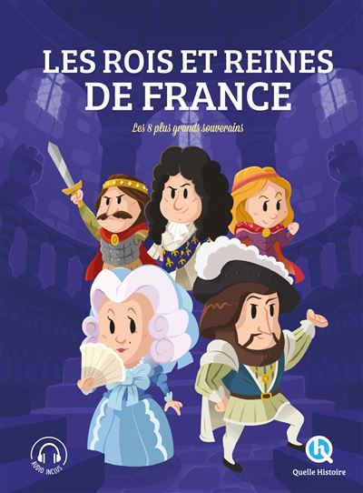Les rois  et reines de France - L'intégrale -  Collectif - cartonné