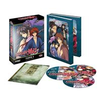 Coffret Kenshin Le Vagabond Partie 3 Edition Gold DVD