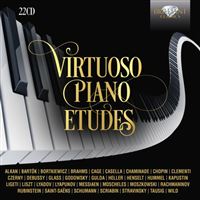 VIRTUOSO PIANO ETUDES/22CD