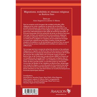 Migrations, mobilités et réseaux religieux au Burkina Faso