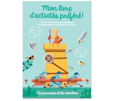 Livre d'activites prefere ! (mon) les princesses et les chevaliers