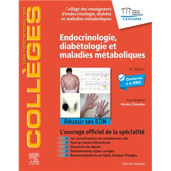 Endocrinologie Diabetologie Et Maladies Metaboliques Reussir Les Ecni Broche Collectif Achat Livre Ou Ebook Fnac
